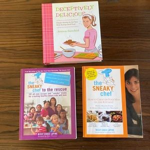 The Sneaky chef and Deceptively delicious cookbook bundle
